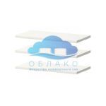 Полки широкие для шкафа Лючия 3-ёх дверного 33.02