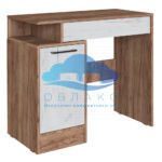 Стол косметический Вегас Крафт Табачный/Крафт Белый 1