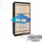 Шкаф-купе Сакура 1.14 м Дуб Венге/Лоредо BTS