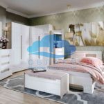 Спальня Палермо 3 Белый глянец Стиль