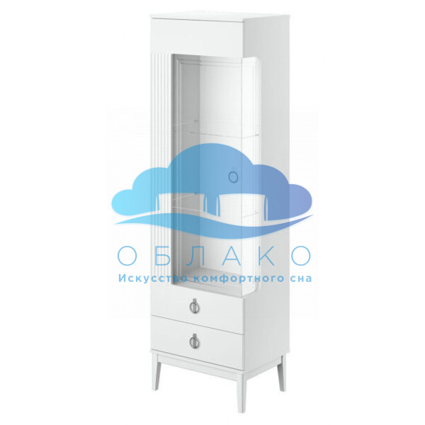 Шкаф-витрина Фарго ШР-1 (левый) Белый 1