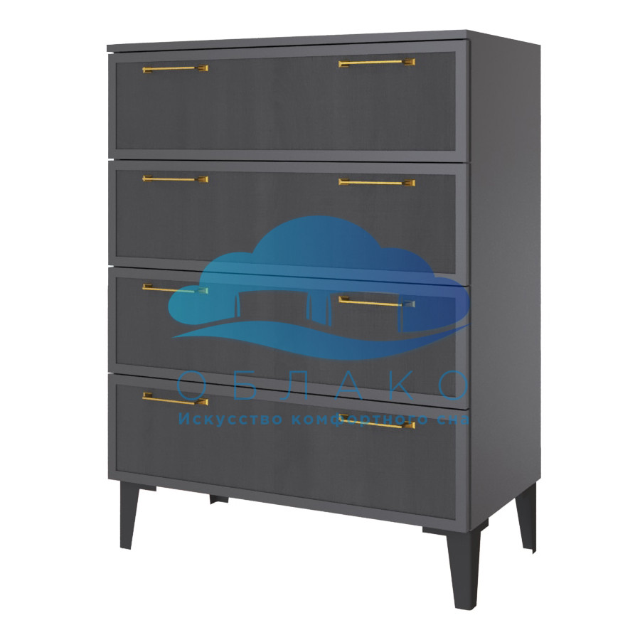 Комод Толедо ТК-20 Графит серый 1 Комод Толедо ТК-20 Графит серый 1