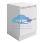 Прикроватная тумба Мори ТПМ 400.2 Белый ДСВ