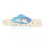 Спинка мягкая Велюр «Карамель» ТЭКС