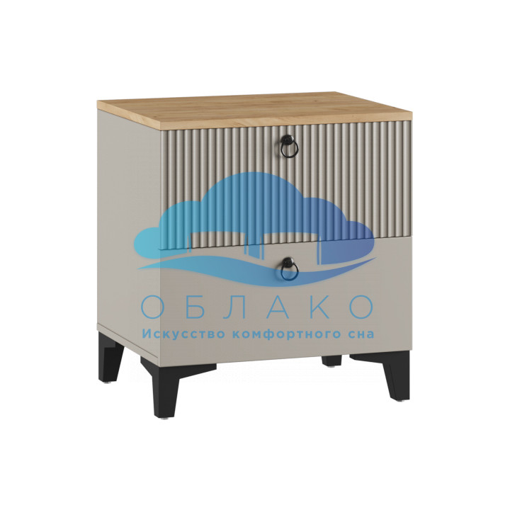 Тумба прикроватная Ника Кашемир/Бежевый мат-05 1 Тумба прикроватная Ника Кашемир/Бежевый мат-05 1