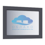 Зеркало Апполия Графит серый/Лунный кратер ТЭКС