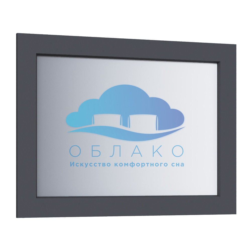 Зеркало Апполия Графит серый/Лунный кратер 1 Зеркало Апполия Графит серый/Лунный кратер 1