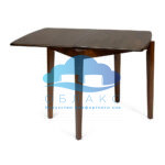 Стол Teodoro (mod. F-SHR3624RD W4) Дерево Гевея/МДФ walnut (орех) 2