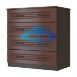 Комод Кантри Орех шоколадный/Орех БравоМебель