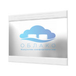 Зеркало Олимп с декоративными планками Белый Бравомебель