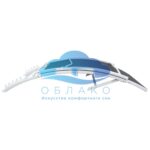 Лежак Локи арт.GS027 текстилен (серый) 3