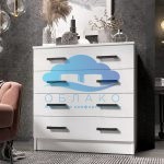 Комод К800 Белый гладкий Эра