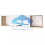 Полка Анталия 1200 Дуб Сонома/Белый Софт