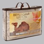 Одеяло Верблюжья шерсть Русская сказка (тик) Зима 1