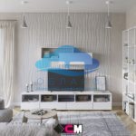 Гостиная Хелен Белый Стендмебель