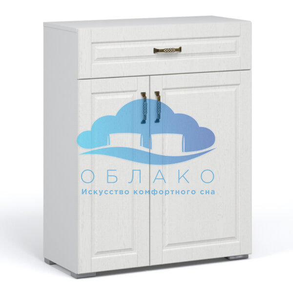 Комод 2д1ящ Лацио Белое дерево 1