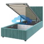 Кровать Нельсон (Вертикаль) 900 Бирюза 2