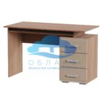 Стол письменный Симба Ясень Шимо тёмный/Кофе с молоком Стендмебель