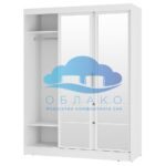 Шкаф-купе Симпл ШКК-06 Белый 3