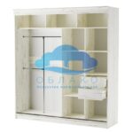 Шкаф-купе Альянс 2.0м Орион Крафт белый 2